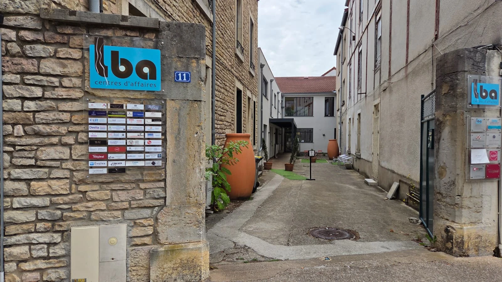 Vue de la salle de tests psychotechniques de Mérignac, Gironde
